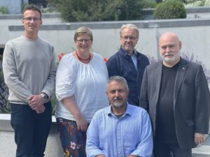 Der neue SKM-Bundesvorstand: Jan Aleff, Ulrike Gödeke, Heltmut Müller, Bernd Lewen und Heinz-Georg Coenen