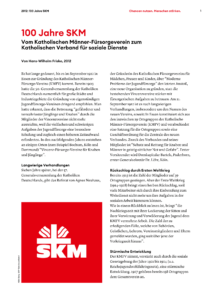 100 Jahre SKM, Hans-Wilhelm Friske, Titelbild