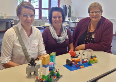 Spannende Ideen für die Zukunft des SKM beim Workshop Lego Serious Play©