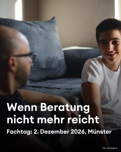 Titelbild Fachtag Echte Männer reden. 2026 in Münster